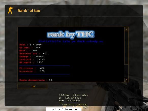 ranku si topul super schimbate informatii privind server-ul